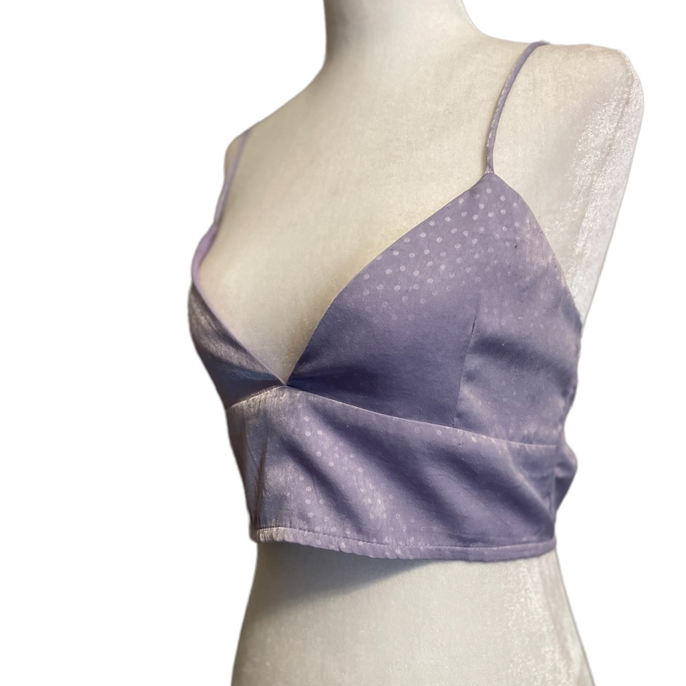 HYFVE Lavender Crop Top